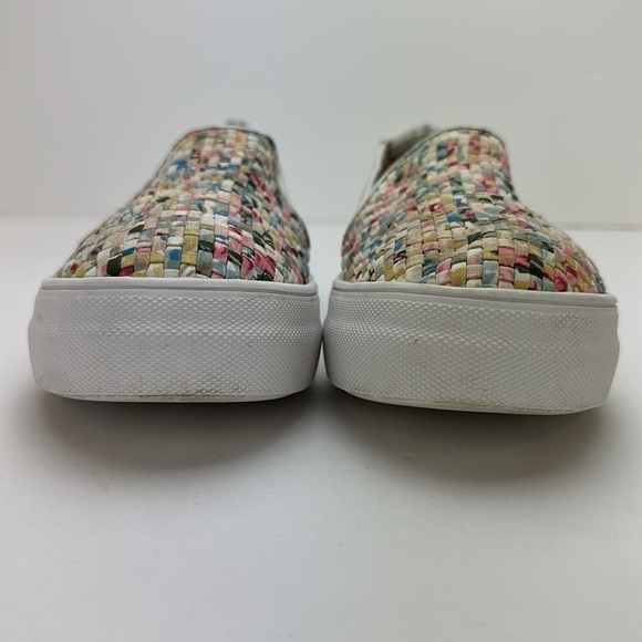 Caslon Alden Fabric Woven Multicolored Sneaker Size 7M Slip On Comfy - Picture 3 of 13